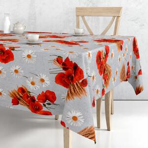 Obrus ​​PVC Mirabella 6845D - Poľné kvety 140cm x 20m