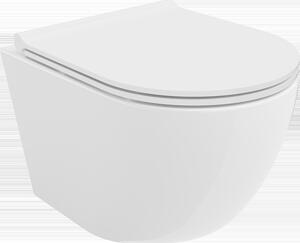 Mexen Lena WC misa Rimless s pomaly padajúcim sedátkom, duroplast, biela - 30220500