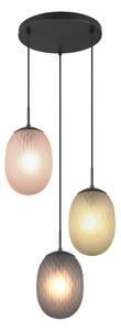 Trio T364230317 závesné stropné svietidlo FACETTE E27