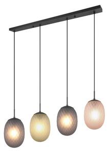 Trio T364200417 závesné stropné svietidlo FACETTE E27