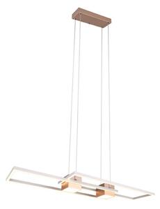 Trio T347710465 LED závesné stropné svietidlo ALBANY | 37W integrovaný LED zdroj | 4300lm | 2700-6500K
