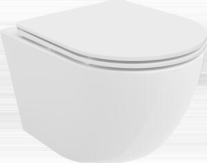 Mexen Lena WC misa Rimless s pomaly padajúcim sedátkom, duroplast, biela - 30220300