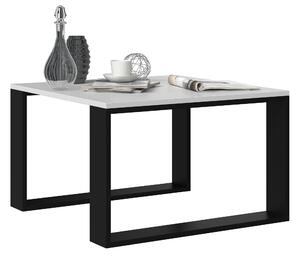 Konferenčné stolík LOFT MODERN MINI biela + čierna