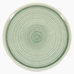 Plytké taniere Cameo Green, 4 ks