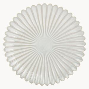 Porcelánové plytké taniere Lotus, 4 ks