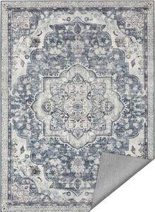 SONGMICS Obdĺžnikový koberec ORIENT 120x170 cm sivý
