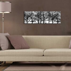 Wallity Obraz s LED osvetlením VETVY STROMOV 72 30 x 90 cm