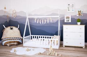 Detská posteľ TIPI JUNIOR - 140x70 cm
