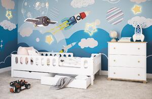 Detská posteľ LARS so zásuvkami - 200x90 cm