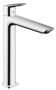Vysoká umývadlová batéria Hansgrohe Logis s výpusťou chróm 71257000