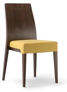 MADRID dizajnová stolička S masívne nožičky drevená opierka