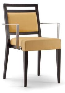 GINEVRA dizajnová stolička kreslo SB F masívne nožičky rôzne morenia