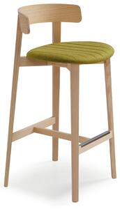 MAYA L TS drevená barová stolička