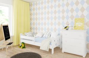 Raj posteli Detská posteľ KAROL PW 140x80 cm