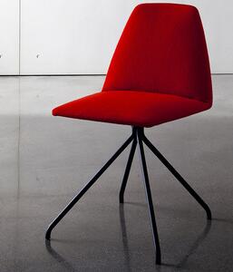 SILA dizajnová stolička kovovová podnož