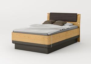 MULTI BED luxusná dýhovaná posteľ úložný priestor