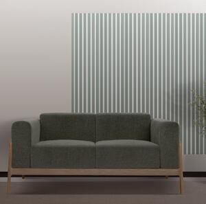 Lamely 3D Stenová lamela 3D - Lamela Zelená matná + MDF doska Biela