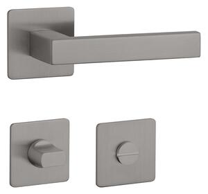 SH - KVADRAT - HR 1760 3SM kľučka/kľučka Grafit matný PVD