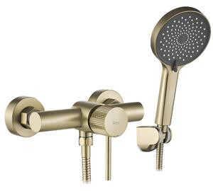 Sprchová batéria REA Lungo Stripe BRUSH GOLD