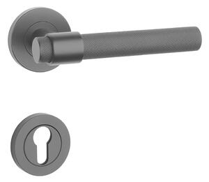SH - OVAL - R 1743 PRO kľučka/kľučka Čierna matná