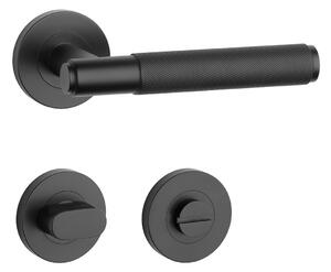 SH - OVAL - R 1741 PRO kľučka/kľučka Čierna matná