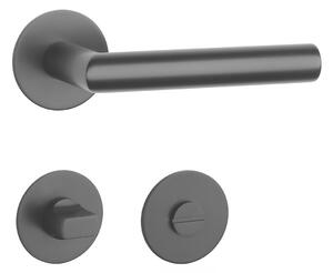 SH - OVAL - R 1750 3SM kľučka/kľučka Čierna matná