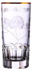 Bohemia Crystal Ručne brúsené poháre na vodu a nealko 350ml (set 2ks)