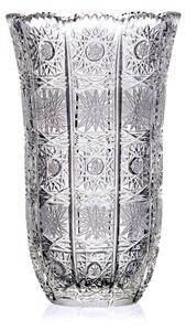 Bohémia Crystal Ručne brúsená váza PK500 180mm