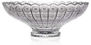 Bohémia Crystal Ručne brúsená misa 355mm