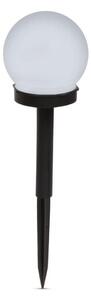 LED solárna lampa LED/1,2V 40mAh IP44 čierna