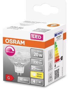 LED stmievateľná žiarovka GU5,3/3,4W/12V 2700K CRI 90 - Osram