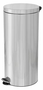 Alda Pedálový odpadkový kôš Freedom Fresh 30 l, nehrdz. oceľ lesk, 30 l