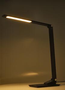 Stolná LED lampa PETRA čierna