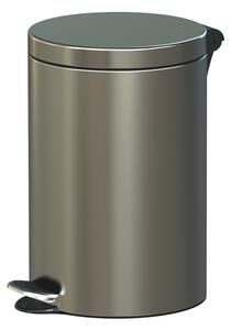 Alda Pedálový odpadkový kôš Freedom Fresh 12 l, nehrdz. oceľ mat, 12 l