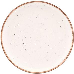 Altom Porcelánový plytký tanier Reactive Ivory, 26,5 cm