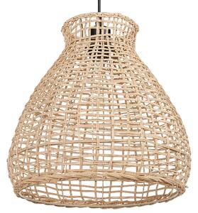 Závesná lampa prírodné ratanové tienidlo ručne vyrobené stropné svietidlo boho štýl