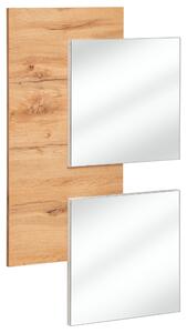 Zrkadlo s panelom SIMPLE dub wotan