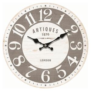 Nástenné hodiny PRINT antiques, ⌀ 34 cm