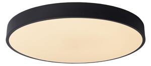 Lucide Lucide UNAR - Flush ceiling light - D50 cm - LED Dim. - 1x36W 2700K - 3 StepDim - Black 79185/50/30