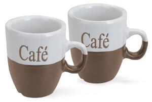 Kameninový hrnček Café 150 ml sada 2ks