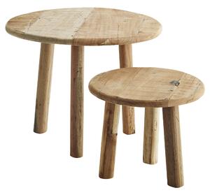 Konferenčný stolík Recycled Wood 30 cm