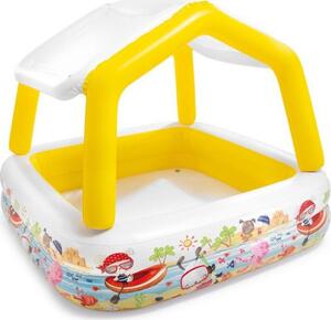 Intex nafukovací detský bazénik Akvárium so strieškou 57470, 157×157×122 cm 57470 - Bazén