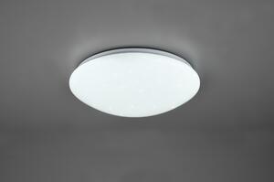 Stropné LED svietidlo LUKIDA biela, trblietavý efekt