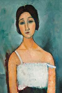 Obrazová reprodukcia Christina, Portrait of a Girl in White - Amedeo Modigliani