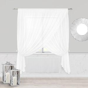Záclona EMPORIO biela Rozmer: 400x150 cm