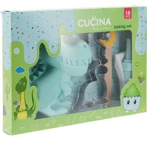 La Cucina Detská súprava na pečenie Dino, 10 ks