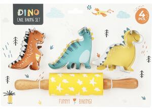 La Cucina Detská súprava na pečenie Dino, 4 ks
