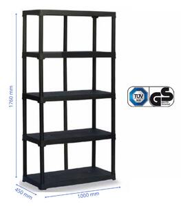 ARTPLAST Regál 5 políc, 1000x400x1760mm