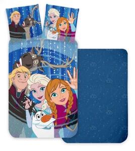 Obliečky Disney Frozen do postieľky 135x100cm+40x60cm Setino