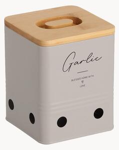 Kuchynská úložná dóza's bambusovým vekom Garlic
